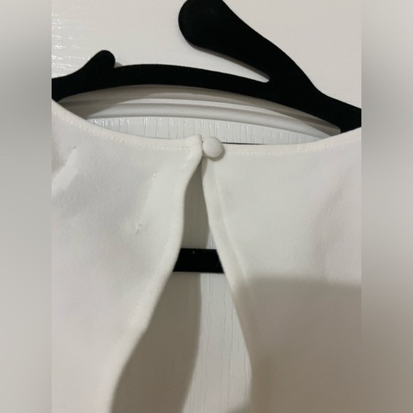 NWT Hello Molly Ruffle Lace Up Corset Strappy Back White Mini Dress - Picture 14 of 15